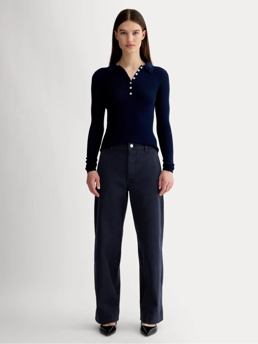 Everlane Utility Wide Legged Pant